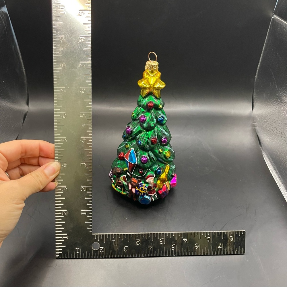 Vintage Radko SPRUCED UP SPRUCE Ornament 97-152-0 Christmas Tree NIB  6-3/4"